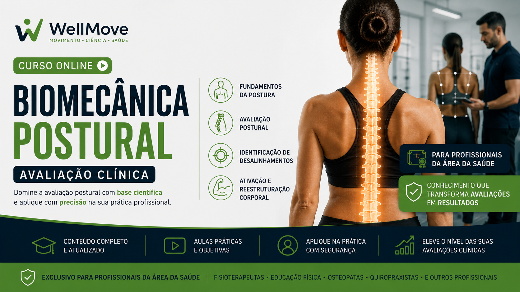 BIOMECÂNICA POSTURAL – AVALIAÇÃO CLÍNICA