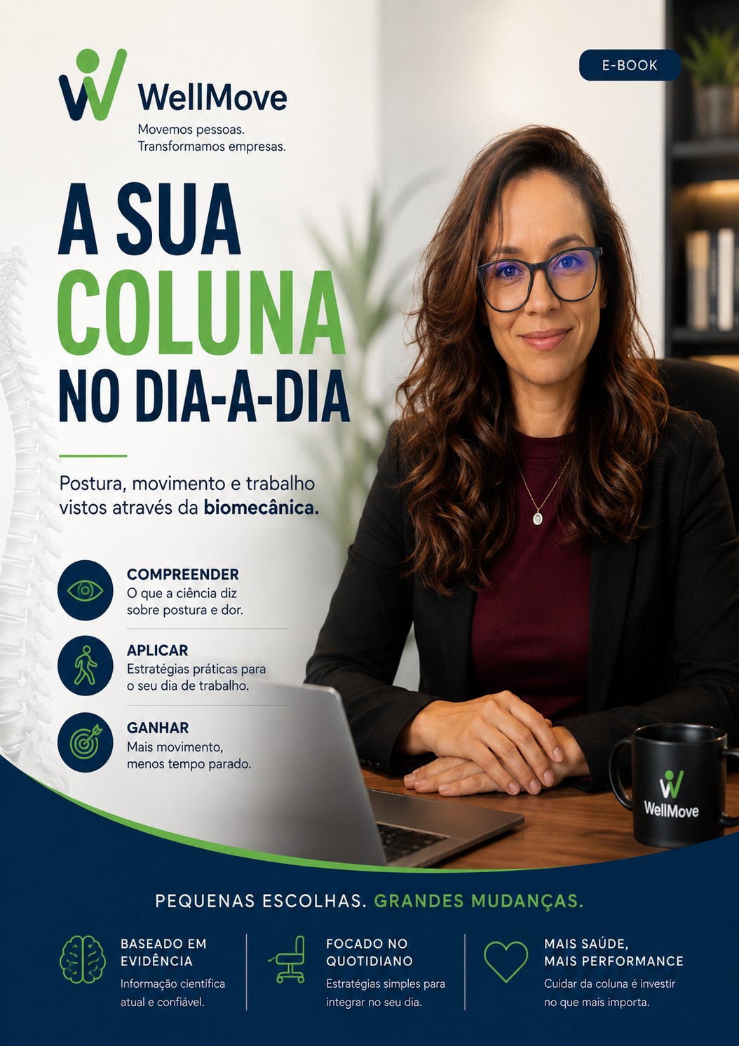 Capa do guia A Sua Coluna no Dia-a-Dia